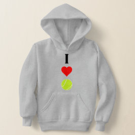 Cute Lodrät I Kärlek/Heart Tennis Girls Sports T Shirt