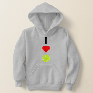 Cute Lodrät I Kärlek/Heart Tennis Girls Sports T Shirt