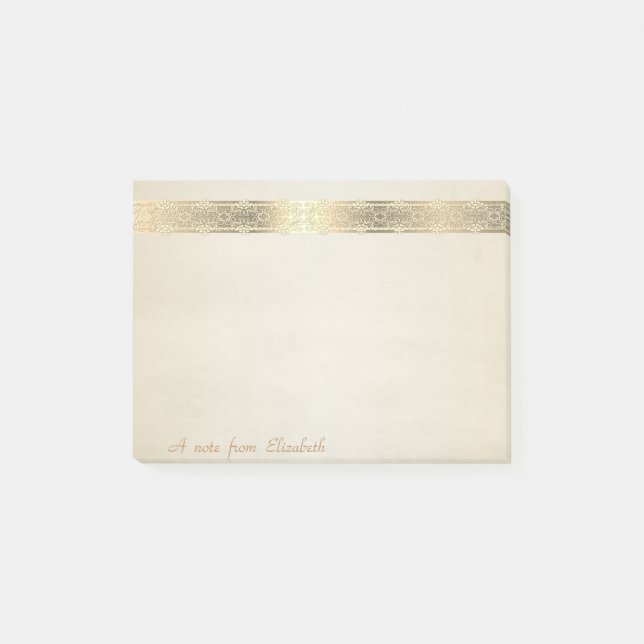 Cute Loely Snyggt Elegant,Snöre Post-it Block (Framsida)