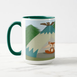 Cute Lone Fox Mugg
