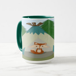 Cute Lone Fox Mugg