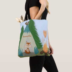 Cute Lone Fox Tygkasse