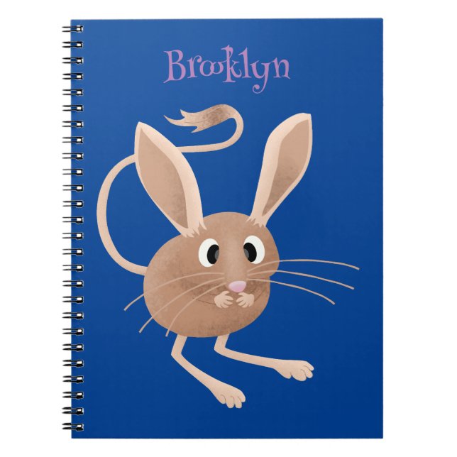Cute Long-Rajboa tecknad illustration Anteckningsbok (Framsidan)