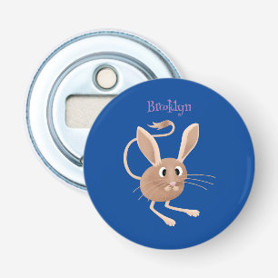 Cute Long-Rajboa tecknad illustration Flasköppnare