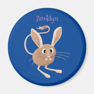 Cute Long-Rajboa tecknad illustration Magnet