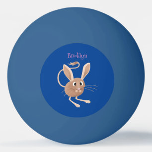 Cute Long-Rajboa tecknad illustration Pingisboll