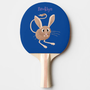 Cute Long-Rajboa tecknad illustration Pingisracket