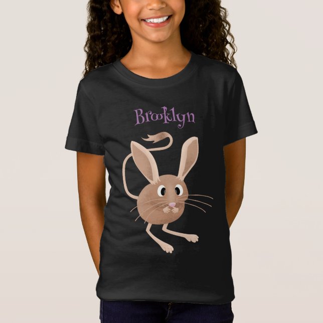 Cute Long-Rajboa tecknad illustration T Shirt (Framsida)