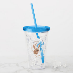 Cute Long-Rajboa tecknad illustration Take Away Mugg
