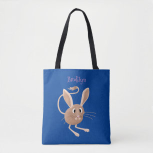 Cute Long-Rajboa tecknad illustration Tygkasse