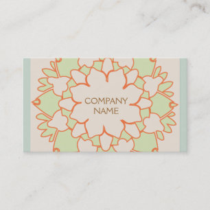 Cute Lotus Natural Holistic Health and Beauty Visitkort