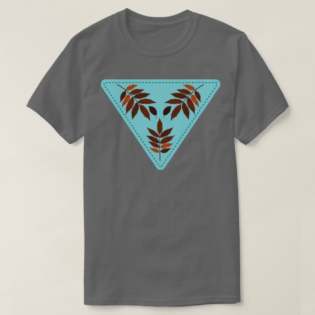 Cute Löv Frimärke T Shirt (Design framsida)