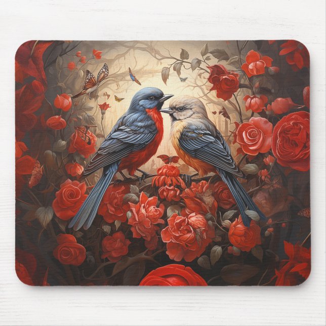 Cute Love birds Musmatta (Framsidan)