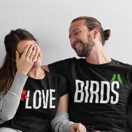 Cute Love birds par Matching, Newlyed T Shirt
