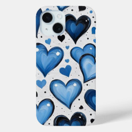 Cute Love Pattern iPhone-fodral