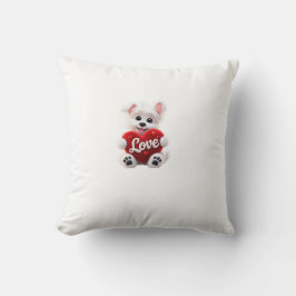 Cute Love Puppy Baby Desig Kudde