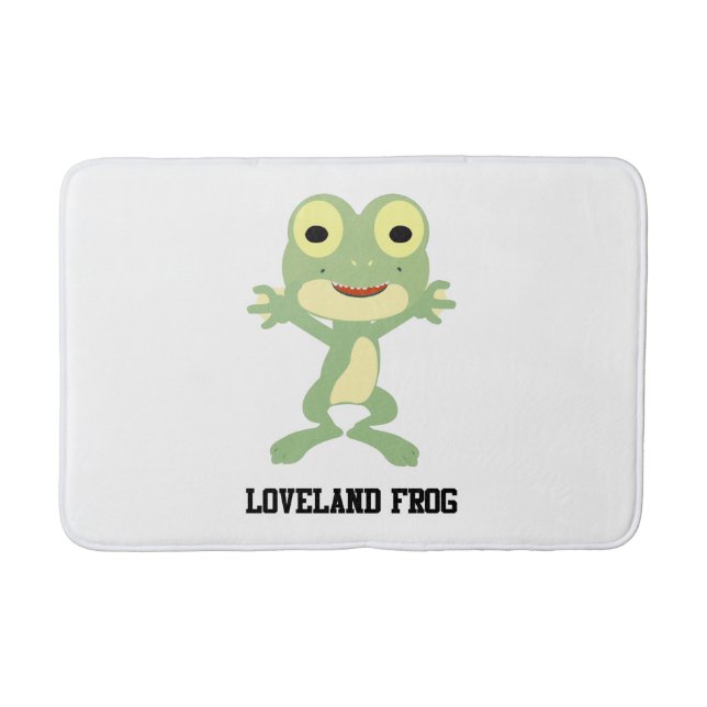 Cute Loveland Frog Badrumsmatta (Framsidan)