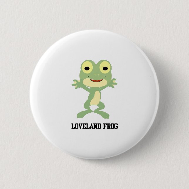 Cute Loveland Frog Knapp (Framsida)