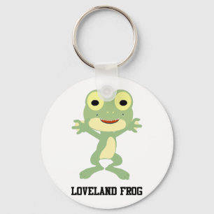Cute Loveland Frog Nyckelring