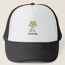Cute Loveland Frog Truckerkeps
