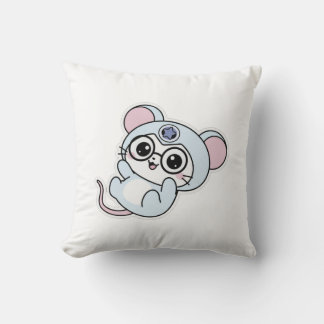 Cute lovely little adorable mouse kudde