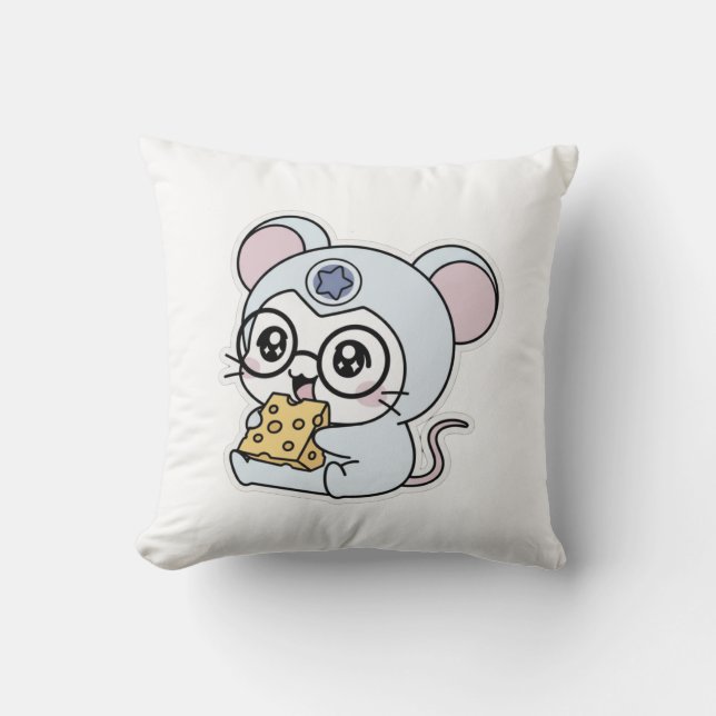 Cute lovely little adorable mouse kudde (Framsida)
