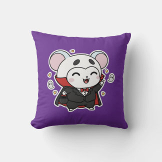 Cute lovely little mouse ready for Halloween Kudde
