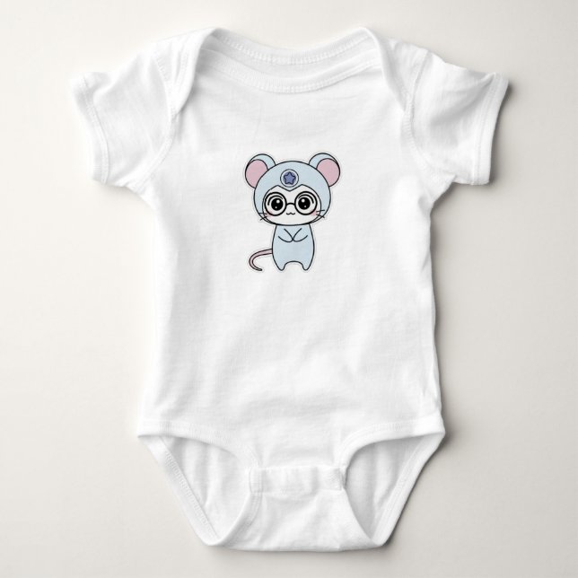 Cute lovely little mouse  t shirt (Framsida)