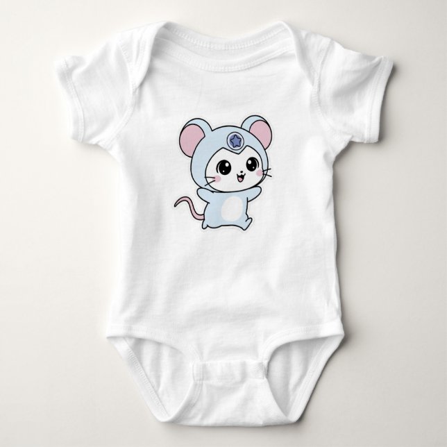 Cute lovely little mouse  t shirt (Framsida)