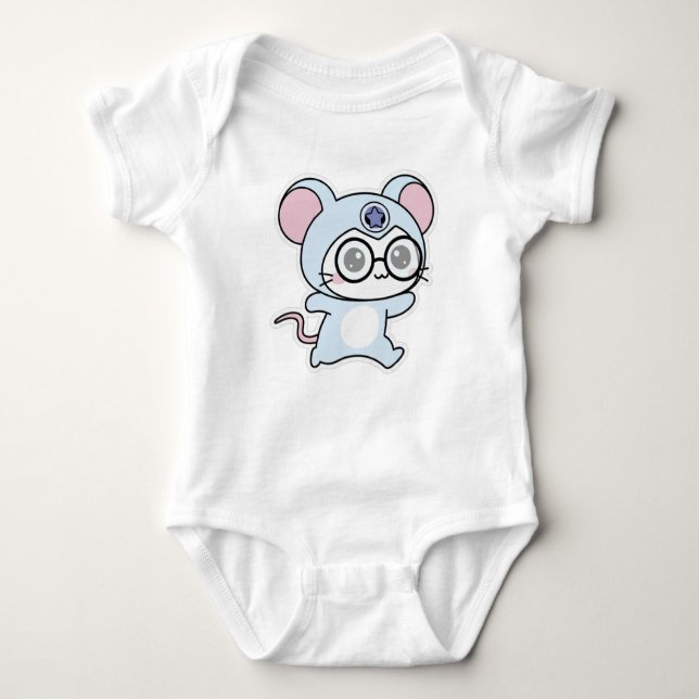 Cute lovely little mouse  t shirt (Framsida)