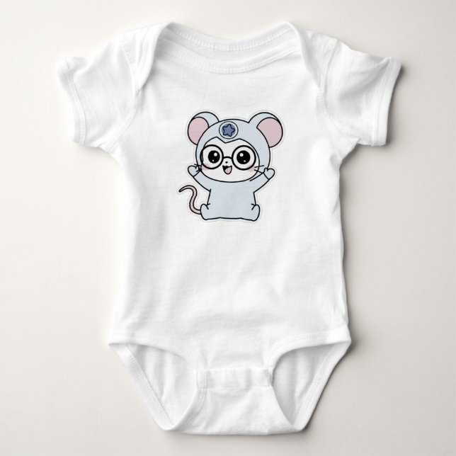 Cute lovely little mouse  t shirt (Framsida)