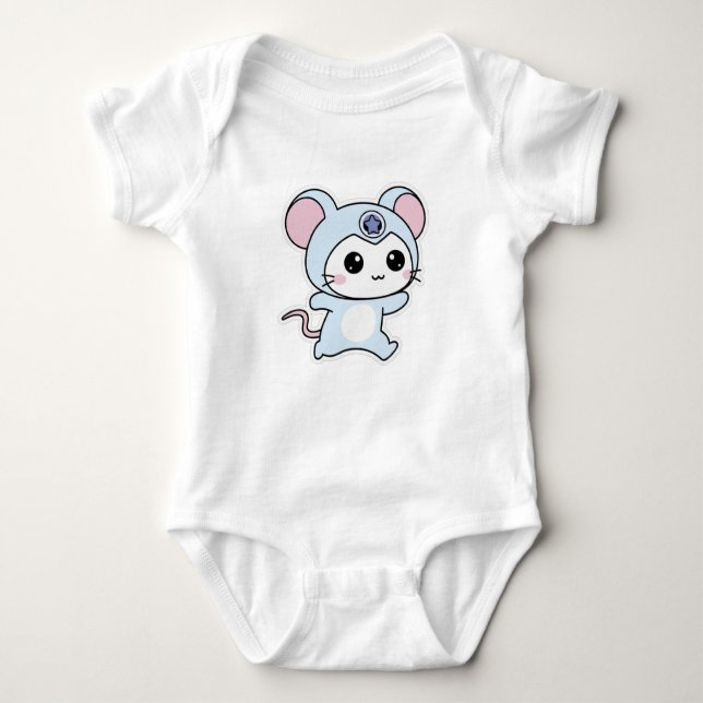 Cute lovely little mouse  t shirt (Framsida)
