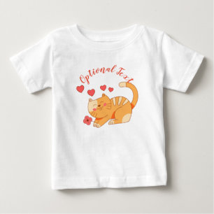 Cute Loving Orange Tabby Kitten T Shirt
