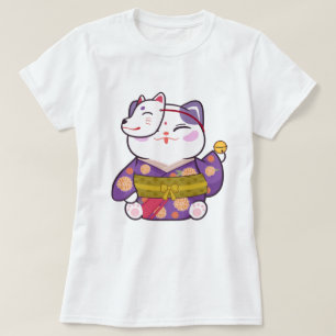 Cute Lucky Cat T Shirt