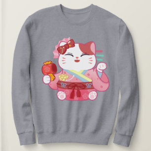 Cute Lucky Cat T Shirt