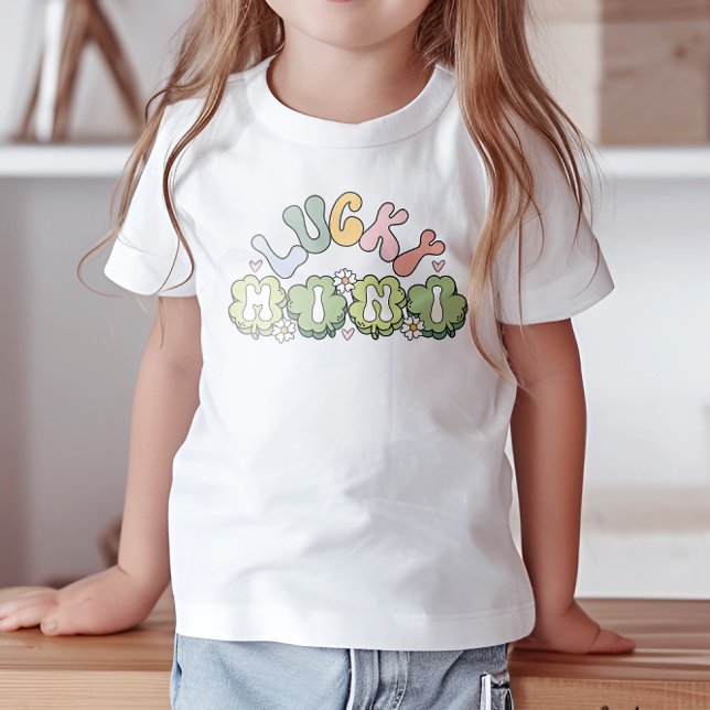 Cute Lucky Mini St patricks day Irish Kids T Shirt (Skapare uppladdad)