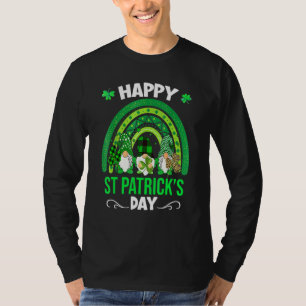 Cute Lucky Rainbow Family Outfit Lycklig St Patric T Shirt