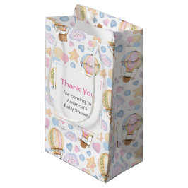 Cute Luftballong Watercolor Mönster Tack