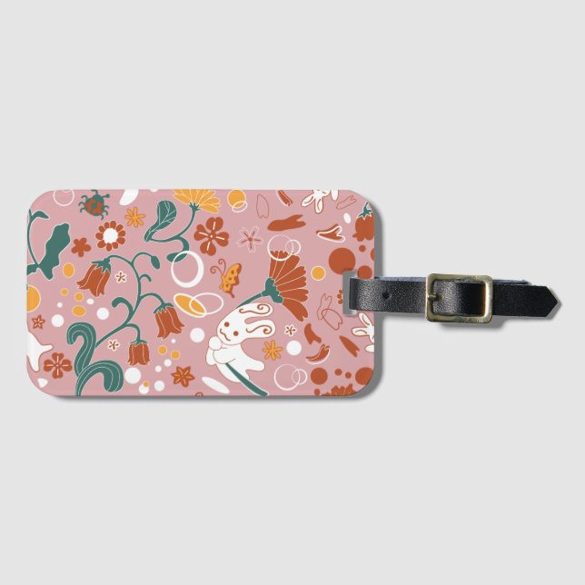 Cute Luggage Tag Bagagebricka (Framsida horisontal)