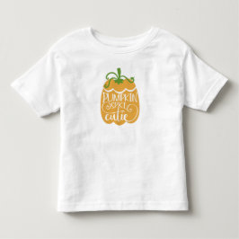 Cute Lumpkin småbarn Halloween-Thanksgiving T Shirt