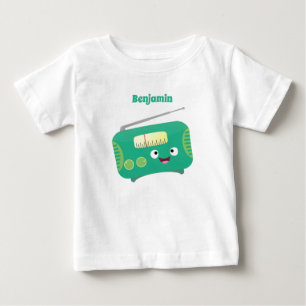 Cute lustig lycklig-tecknad t shirt