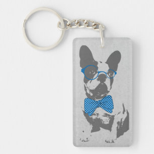 Cute lustig trendig vintage Djuren Fransk Bulldog