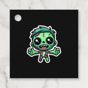 Cute, lustig zombie gåvor etiketter