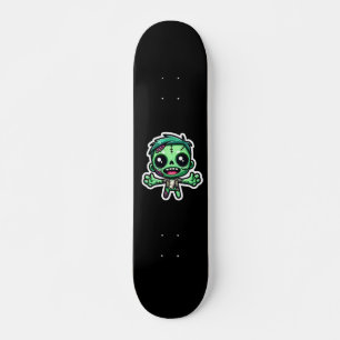 Cute, lustig zombie mini skateboard bräda 18,5 cm