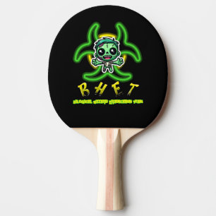 Cute, lustig zombie pingisracket