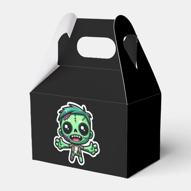 Cute, lustig zombie presentaskar (Framsidan Sidan)