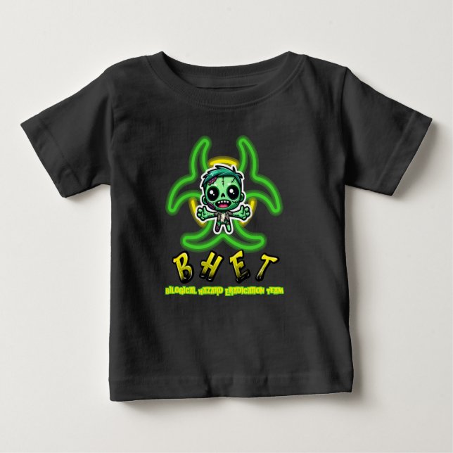 Cute, lustig zombiesT T Shirt (Framsida)