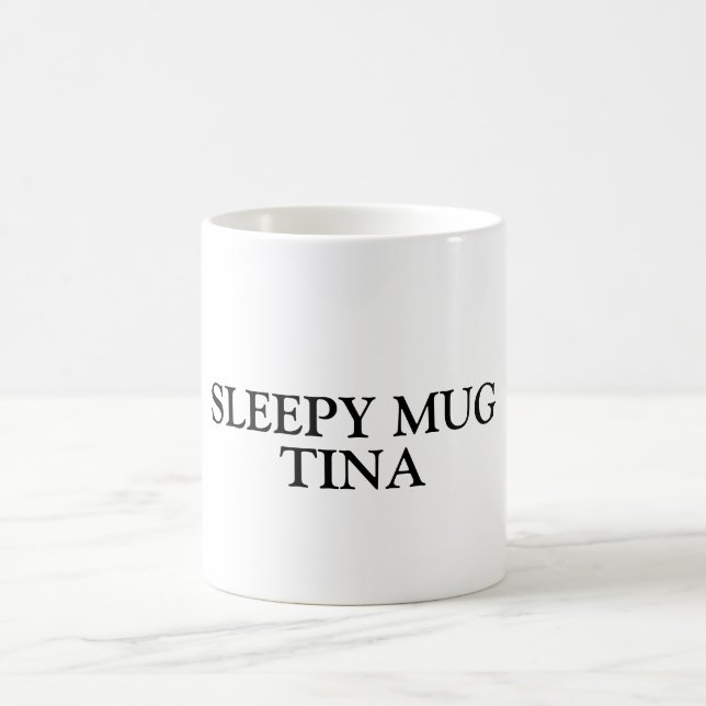 Cute lustiga kaffearbetare i personlig mugg-set kaffemugg (Center)