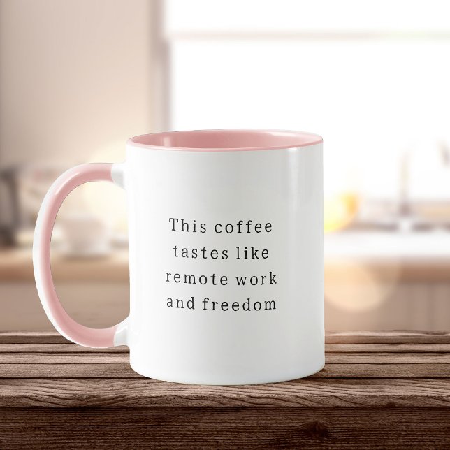 Cute Lute FUNY Work Bestie Humor Coworking Remote  Mugg (Skapare uppladdad)