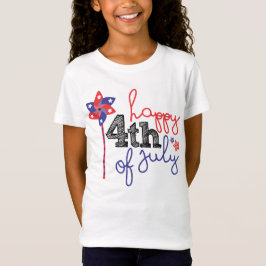 Cute Lycklig 4:e juli-Helgdag-t-shirt T Shirt